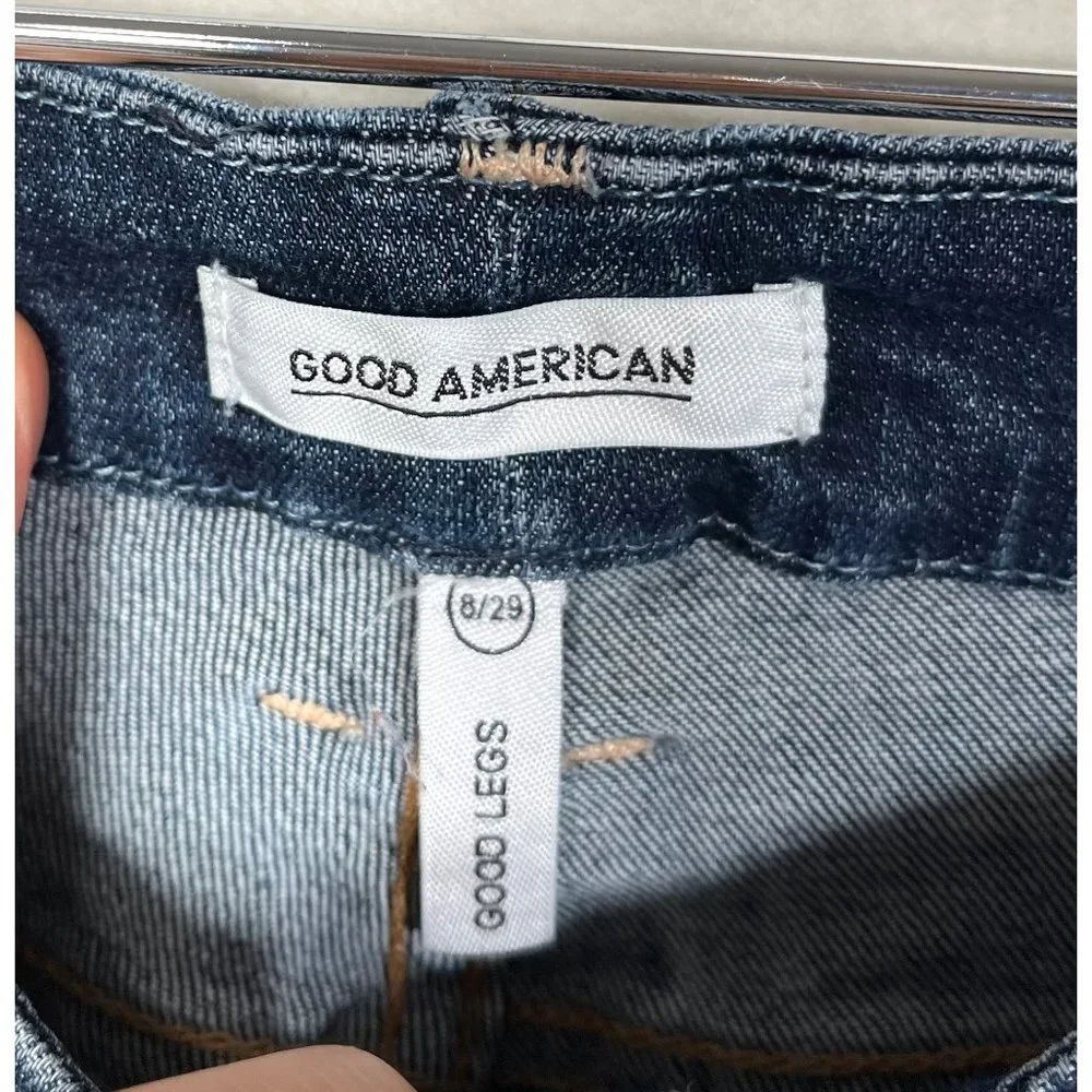 Good American Good‎ legs Distressed skinny jeans ksz 29